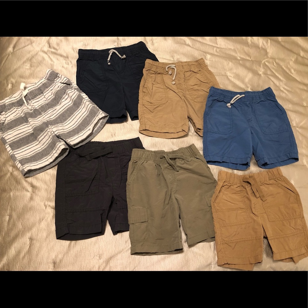 7 pairs boys 3T shorts